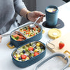 Japanese-Style Stainless Steel Bento Box - Multi-Layer, Portable