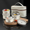 Stackable Stainless Bento Lunch Box Set