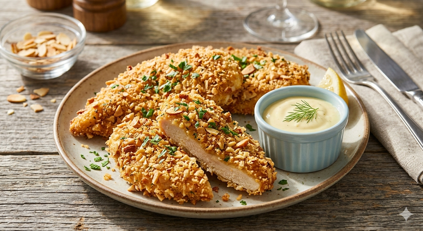Almond-Crusted Chicken