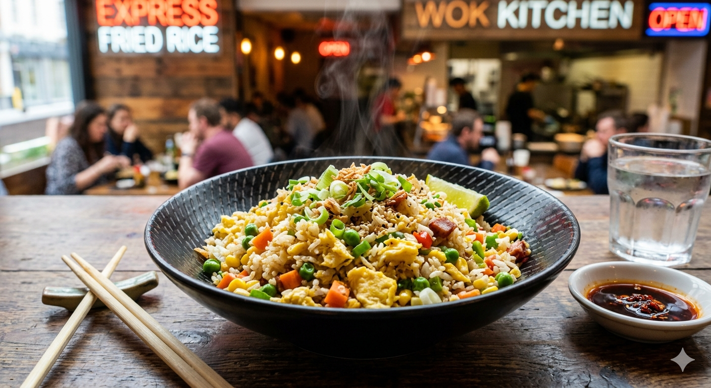 Express Egg Fried Rice