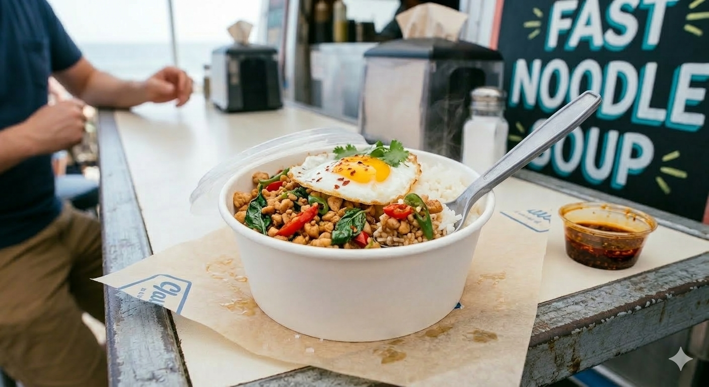 Fast Thai Basil Chicken