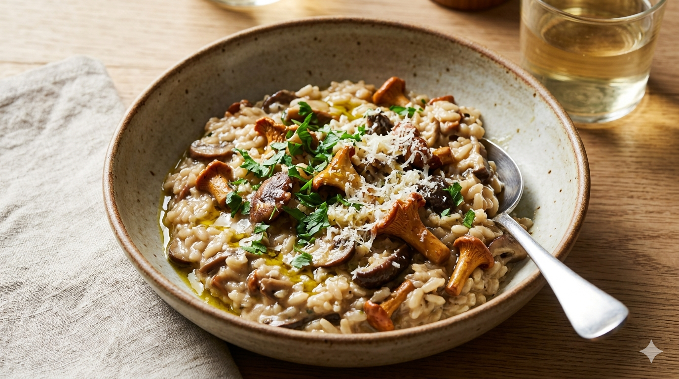 Mushroom Risotto