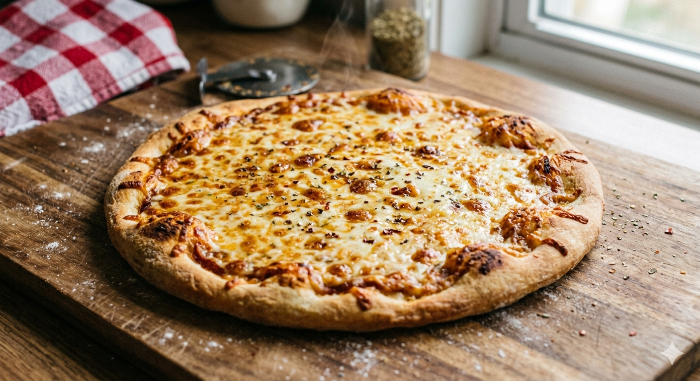 Quick Cheese Pizza