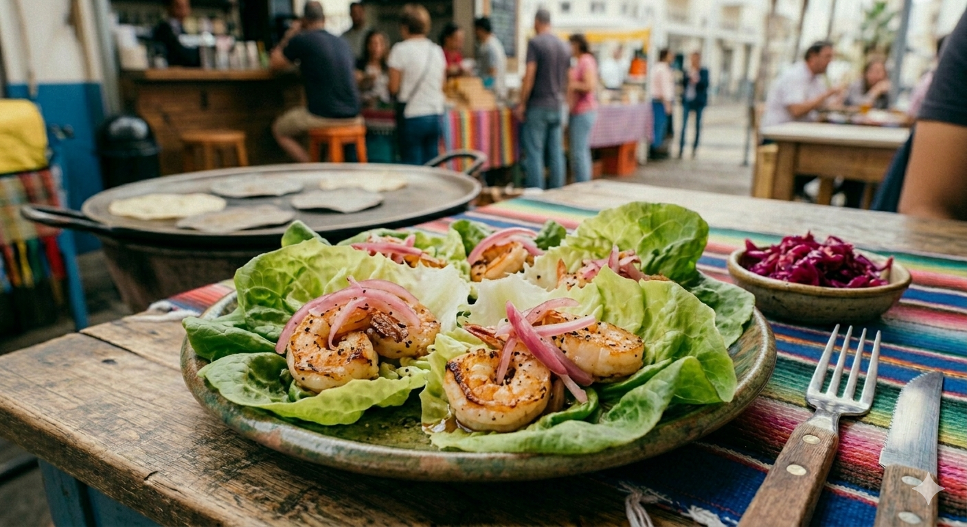 Shrimp Lettuce Cups