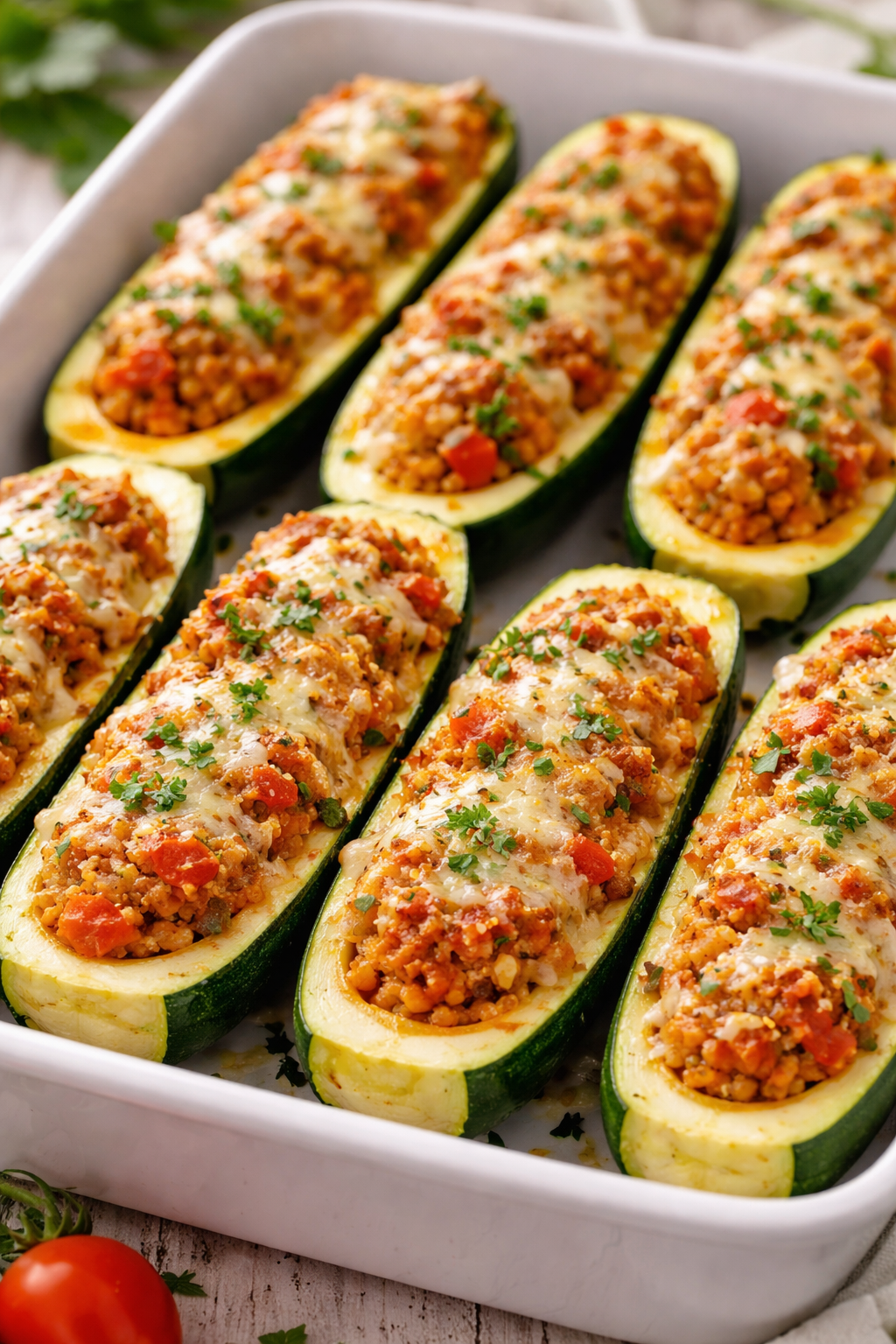 Stuffed Zucchini